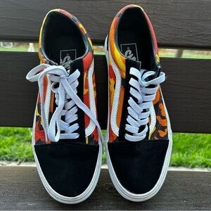 Vans old skool pop camouflage sneakers‎